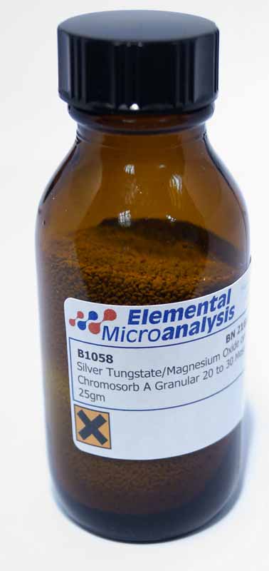 Silver Tungstate/Magnesium Oxide on Chromosorb A Granular 20 to 30 Mesh 25g